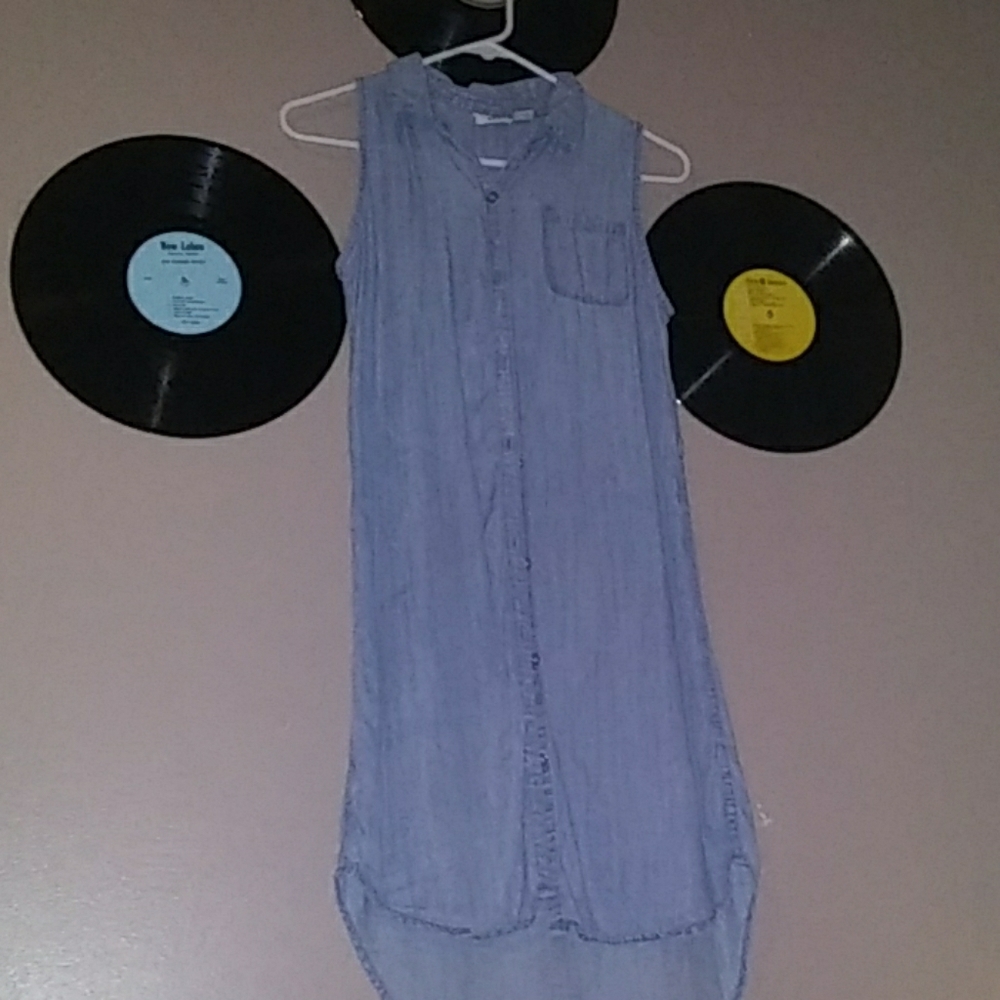 Denim blouse